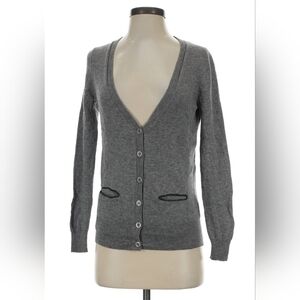 Massimo Dutti Charcoal Cardigan